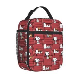 New Snoopy & Dog Houses Insulated Lunch Bag/Bento Box, For Work/School